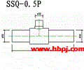 SSQ-0.5P有机玻璃水射器结构图(点击放大)