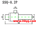 SSQ-0.2P有机玻璃水射器结构图(点击放大)